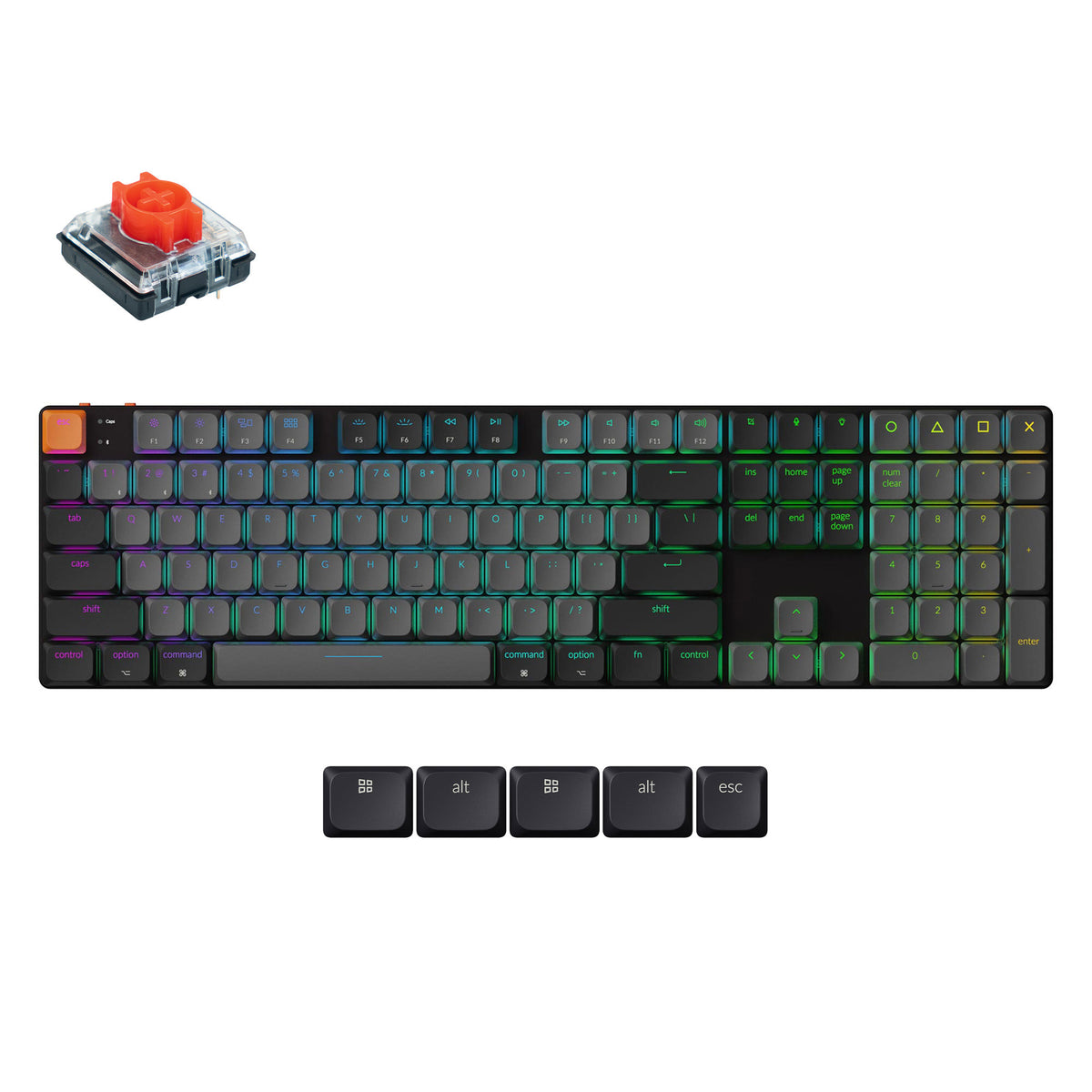 KeychronK5QMKWirelessMechanicalKeyboard(Version2)