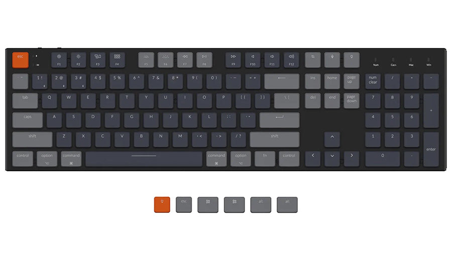 K5 Key Combinations – Keychron | Mechanical Keyboards for Mac, Windows ...