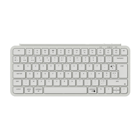 Keychron B1 Pro Ultra Slim Wireless Keyboard Ivory White ISO French