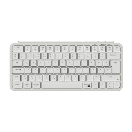 Keychron B1 Pro Ultra Slim Wireless Keyboard Ivory White ISO Hungarian