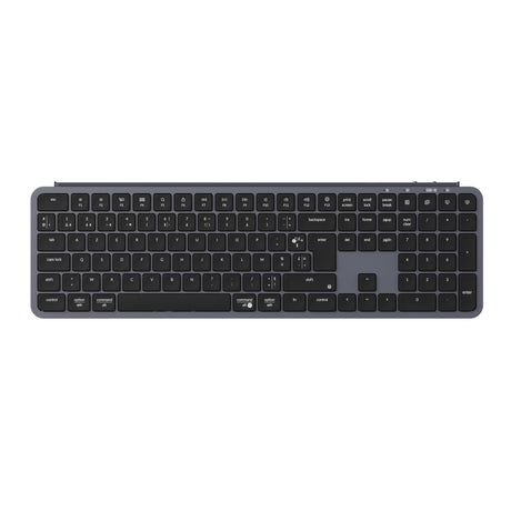 Keychron B6 Pro Ultra Slim Wireless Keyboard Space Grey French-ISO