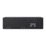 Keychron B6 Pro Ultra Slim Wireless Keyboard full size Layout for Mac Windows Linux Space Gray