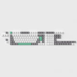 Cherry Profile Dye Sub PBT Full Set Keycap Set Gray White Mint Nordic ISO