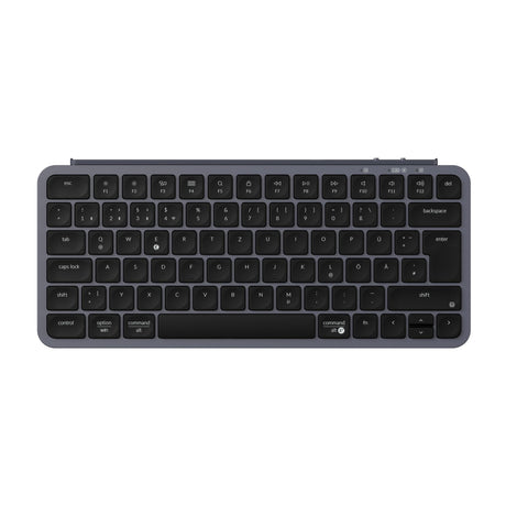 Keychron B1 Pro Ultra Slim Wireless Keyboard Space Gray ISO German