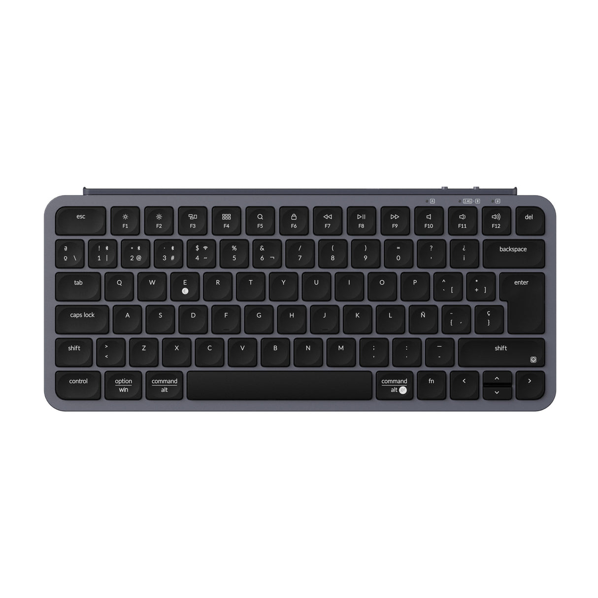 Keychron B1 Pro Ultra Slim Wireless Keyboard Space Gray ISO ES