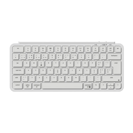 Keychron B1 Pro Ultra Slim Wireless Keyboard Ivory White Swiss