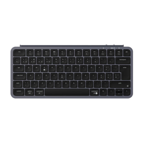 Keychron B1 Pro Ultra Slim Wireless Keyboard Space Gray ISO Swiss