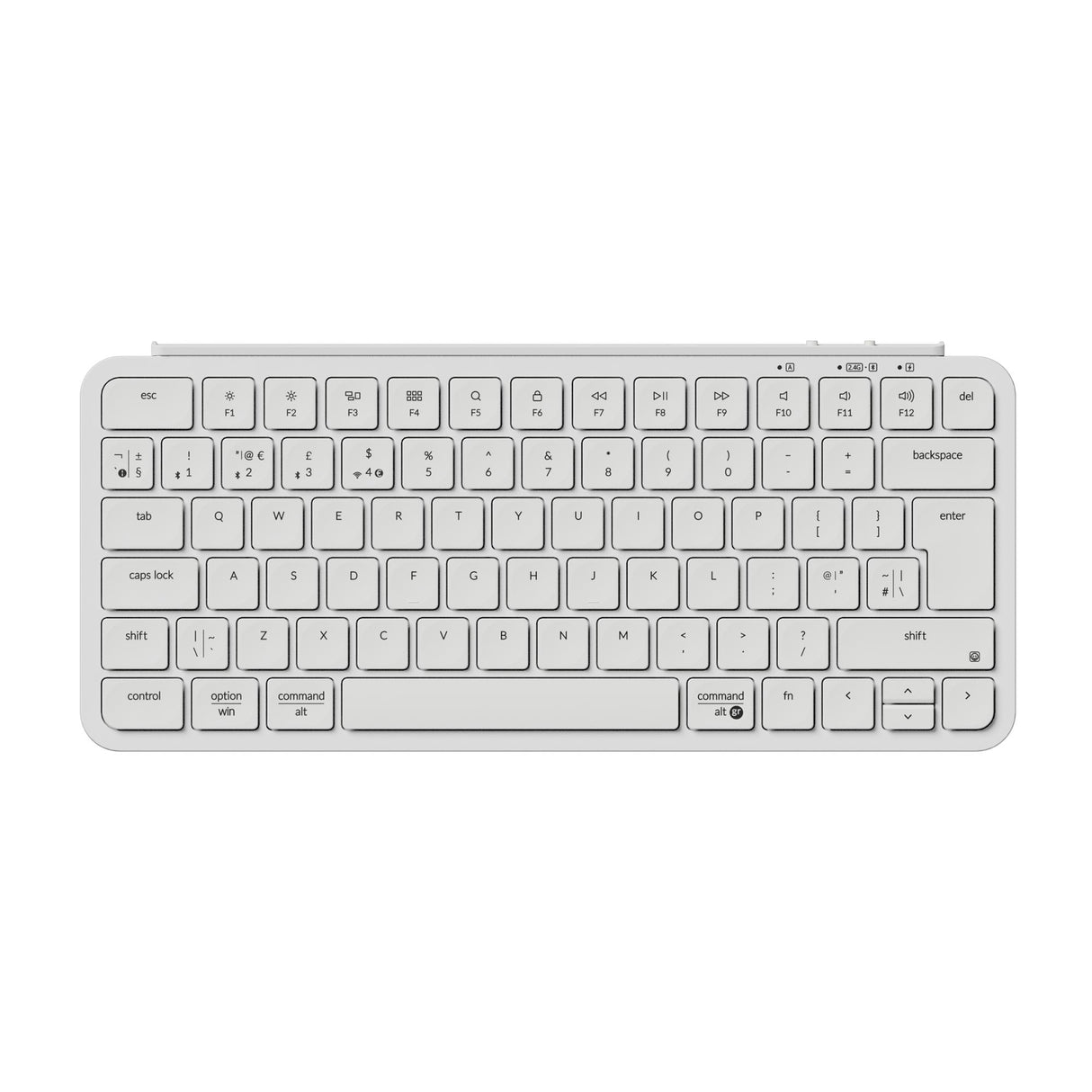 Keychron B1 Pro Ultra Slim Wireless Keyboard Ivory White UK