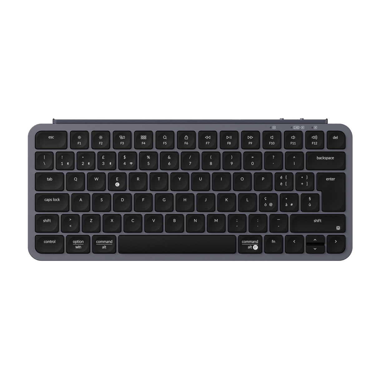 Keychron B1 Pro Ultra Slim Wireless Keyboard Space Gray ISO Italy