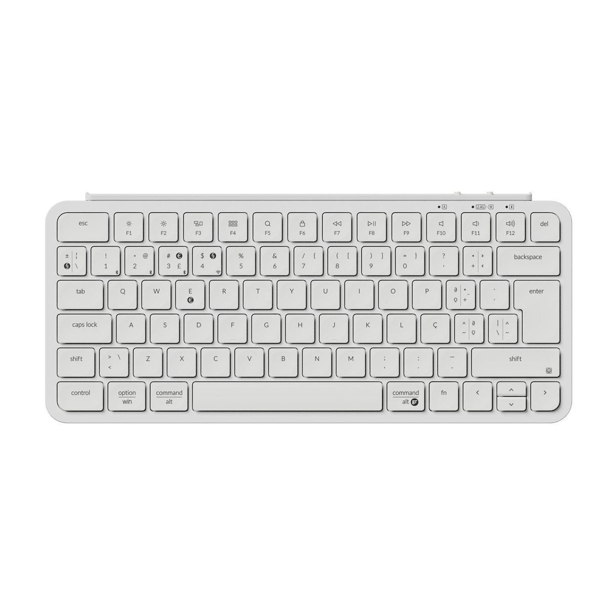 Keychron B1 Pro Ultra Slim Wireless Keyboard Ivory White Portugal