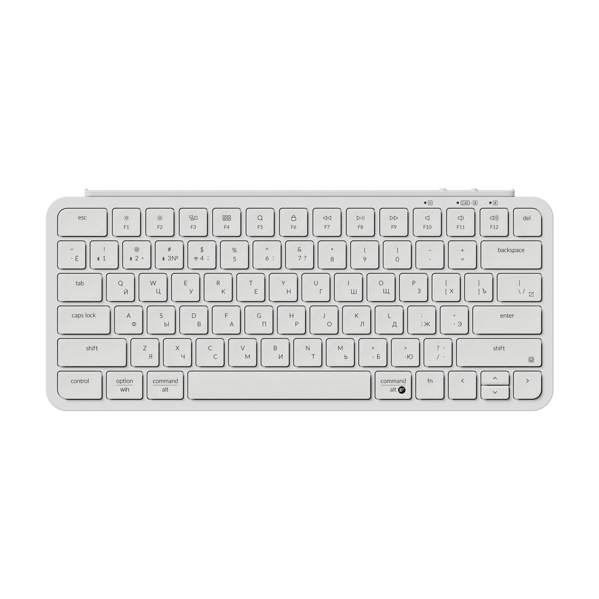 Keychron B1 Pro Ultra Slim Wireless Keyboard Ivory White Russian