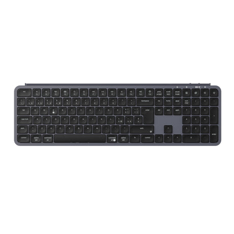 Keychron B6 Pro Ultra Slim Wireless Keyboard Space Grey Italy-ISO