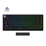 Keychron K2 HE 75 Percent Layout Wireless Magnetic Switch Custom Keyboard Standard Version RGB Backlight Double-Shot PBT Keycaps