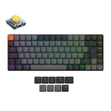 Keychron K3 Version 3 Ultra Slim Wireless Mechanical Keyboard Nordic-ISO Low Profile Red Switch