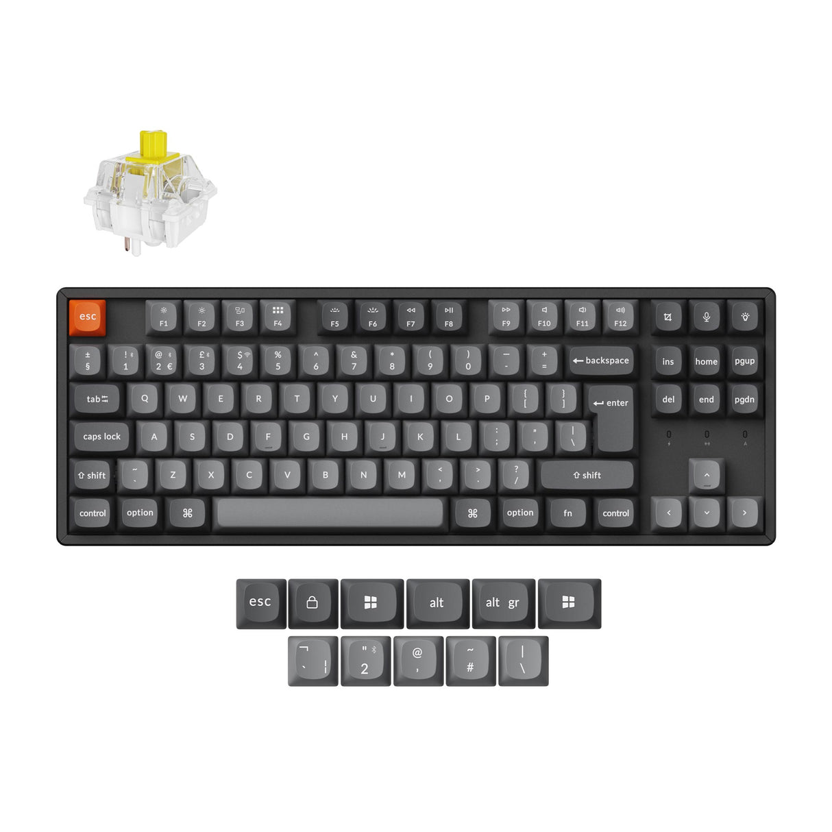 Keychron-K8-Max-Wireless-Mechanical-Keyboard-Keychron-Super-Banana-Switch-GB