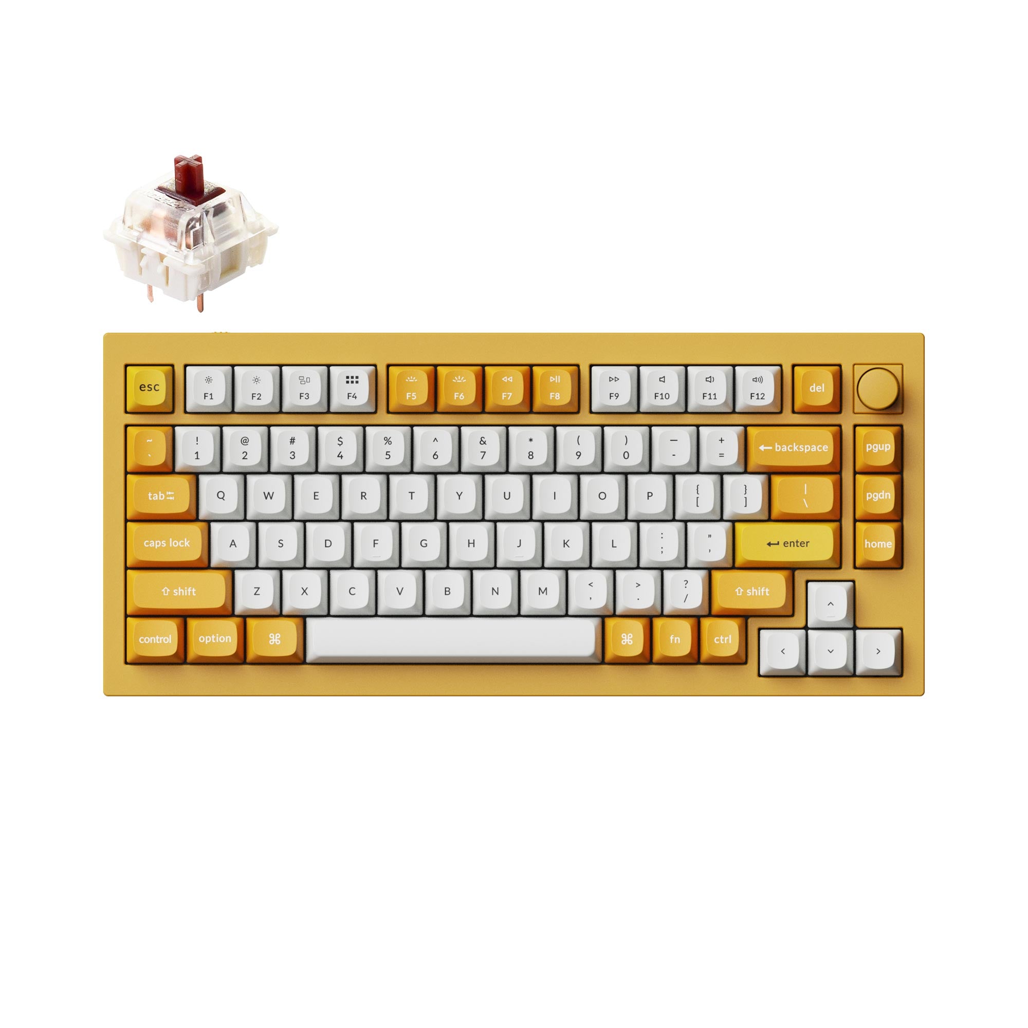 Keychron Q1 QMK Custom Mechanical Keyboard - Version 2