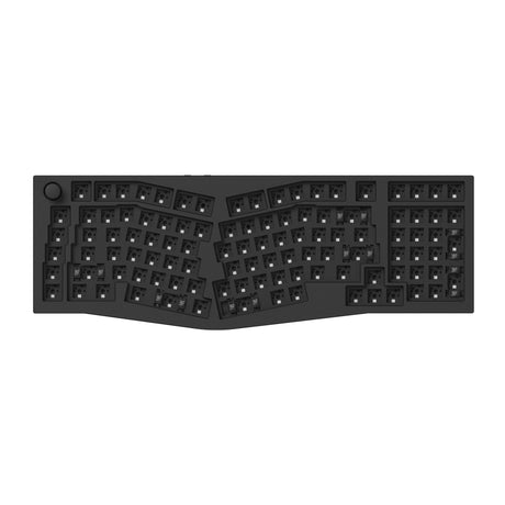 Keychron Q13 Max QMK Wireless Custom Mechanical Keyboard 96 percent Alice Layout Aluminum Black Fully Assembled Knob For Mac Windows Linux Barebone