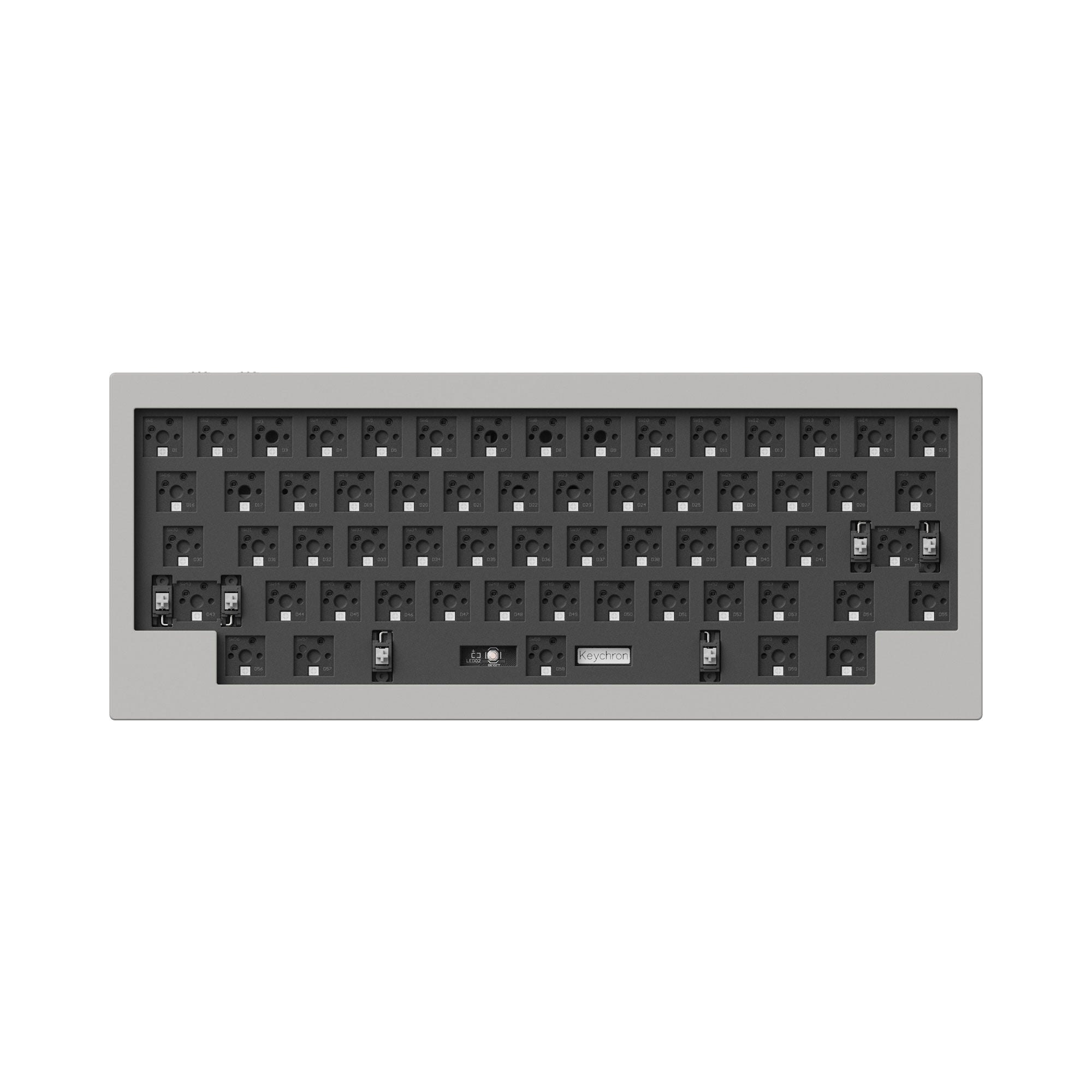 Keychron Q60 Max QMK/VIA Wireless Custom Mechanical Keyboard ...