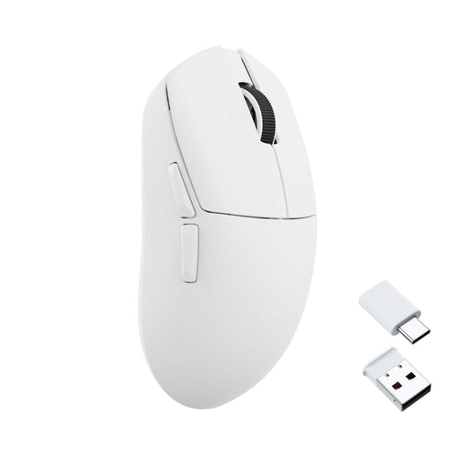 Lemokey G1 wireless mouse - white version