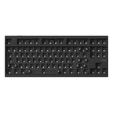 Lemokey L4 QMK Wireless Custom Mechanical Keyboard Full Aluminum Frame Barebone Carbon Black Version 80 Percent Layout For Windows Mac Linux