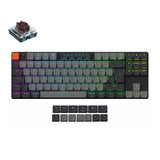 Keychron K1 Version 6 Ultra Slim Wireless Mechanical Keyboard UK-ISO Low Profile Brown Switch