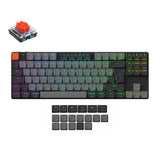 Keychron K1 Version 6 Ultra Slim Wireless Mechanical Keyboard DE-ISO Low Profile Red Switch