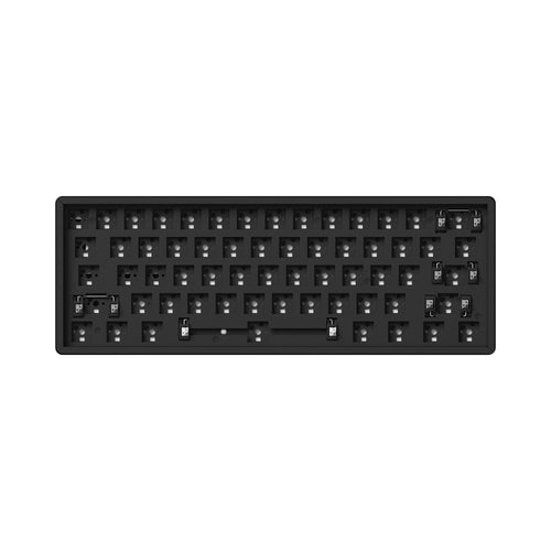 Keychron K12 Pro QMK VIA Wireless Custom Mechanical Keyboard for Mac Windows Linux hot-swappable RGB Backlight Barebone Aluminum