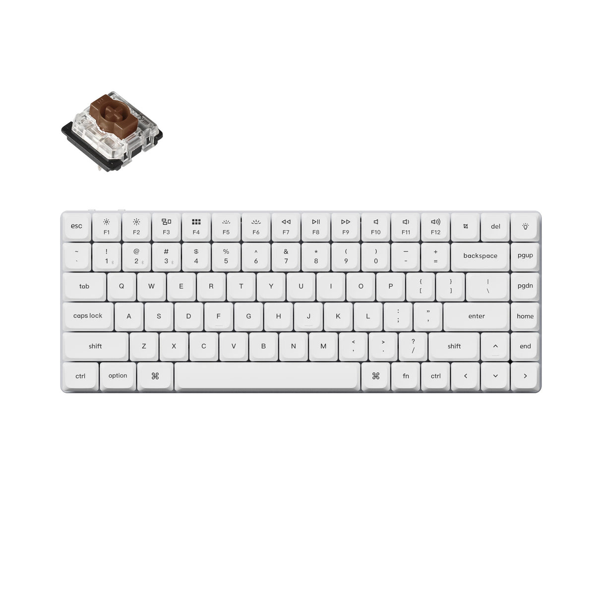 Keychron - K3 Pro Red Switch Mechanical Keyboard Mac or PC - Black