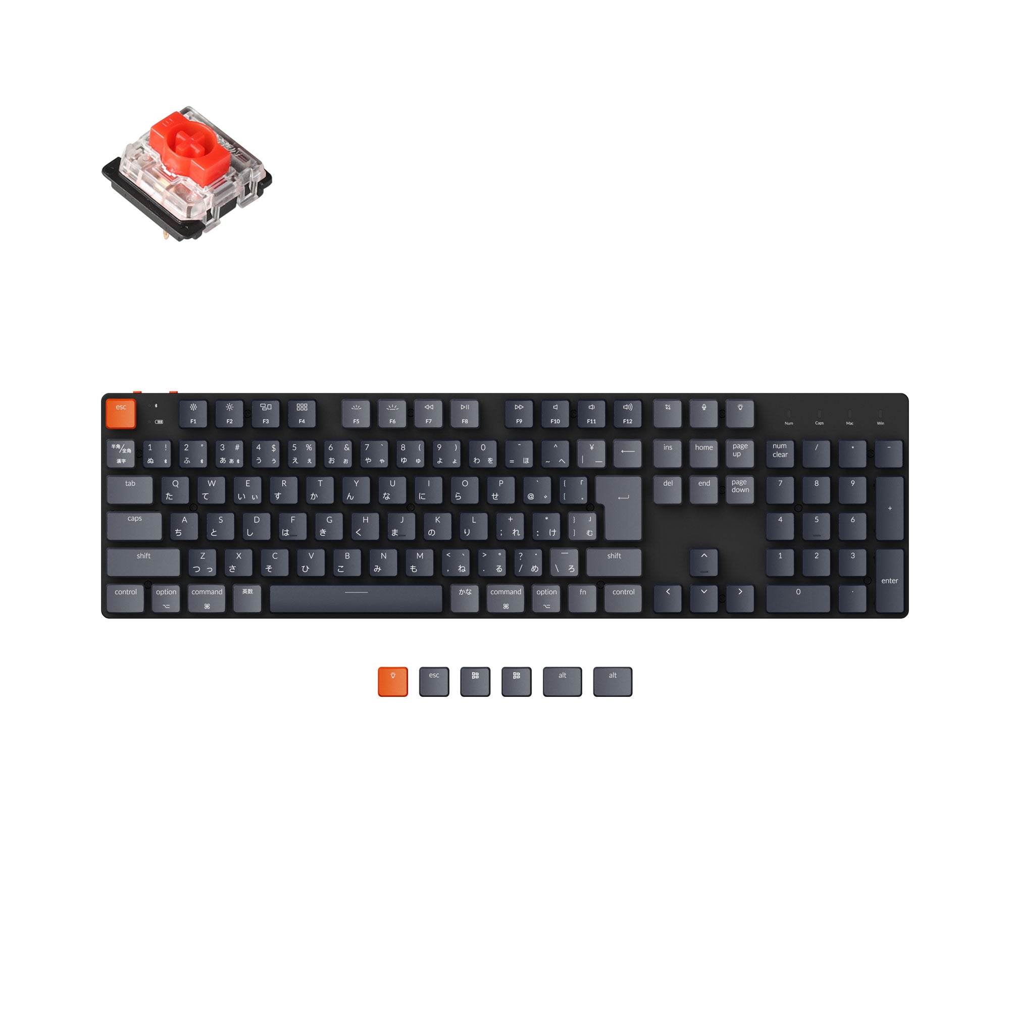 Keychron K5 SE Wireless Mechanical Keyboard (Japan JIS Layout 