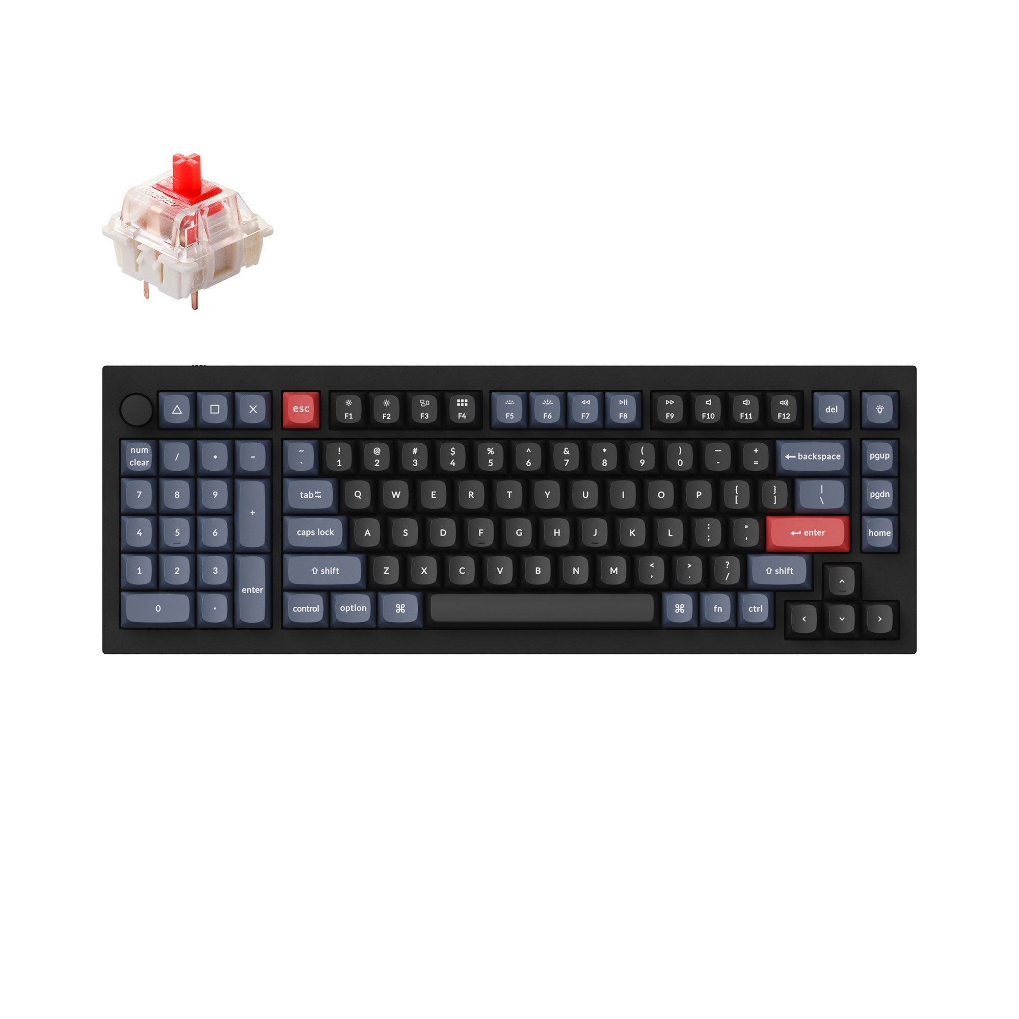 Keychron Q12 QMK Custom Mechanical Keyboard – Keychron 