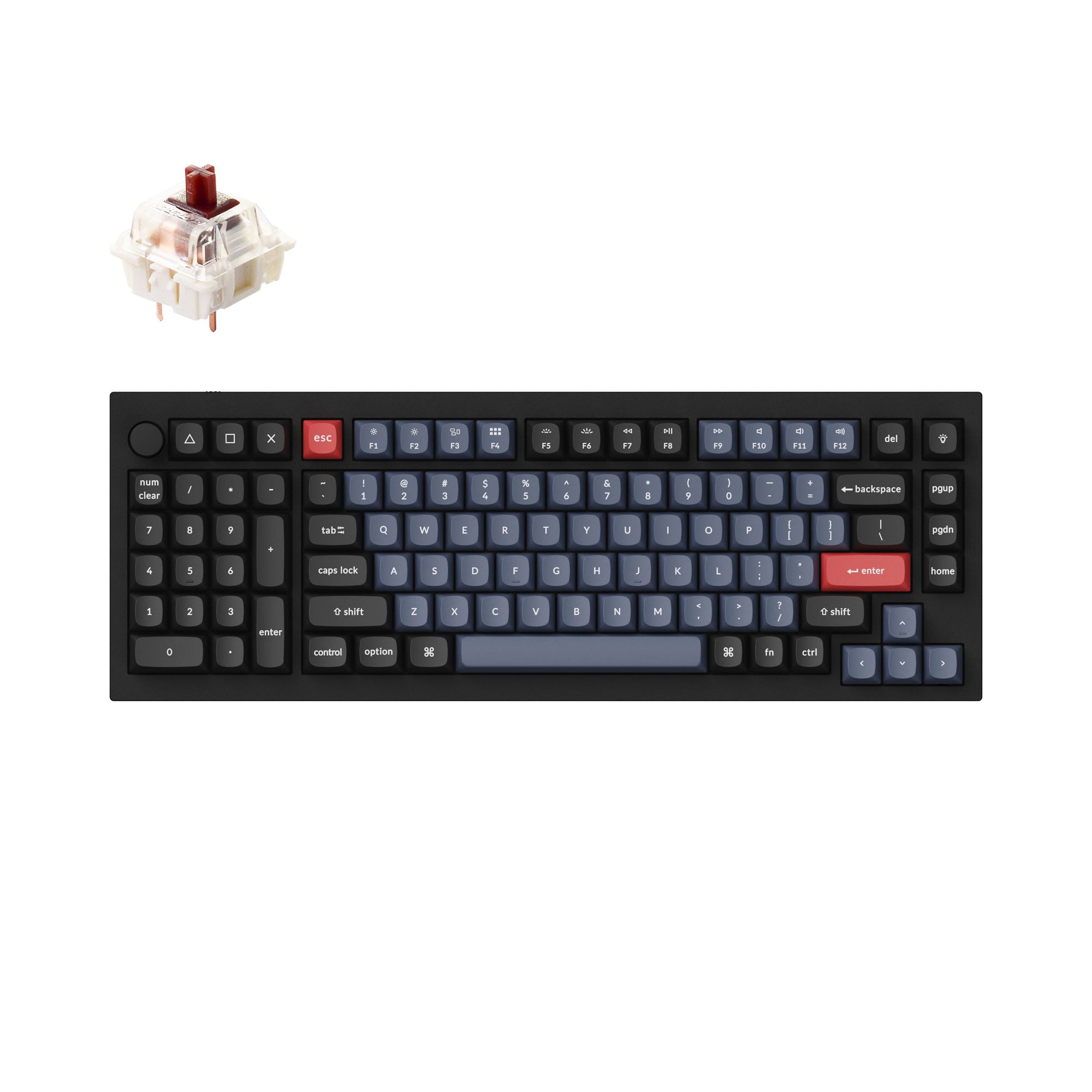 Keychron Q12 QMK Custom Mechanical Keyboard – Keychron