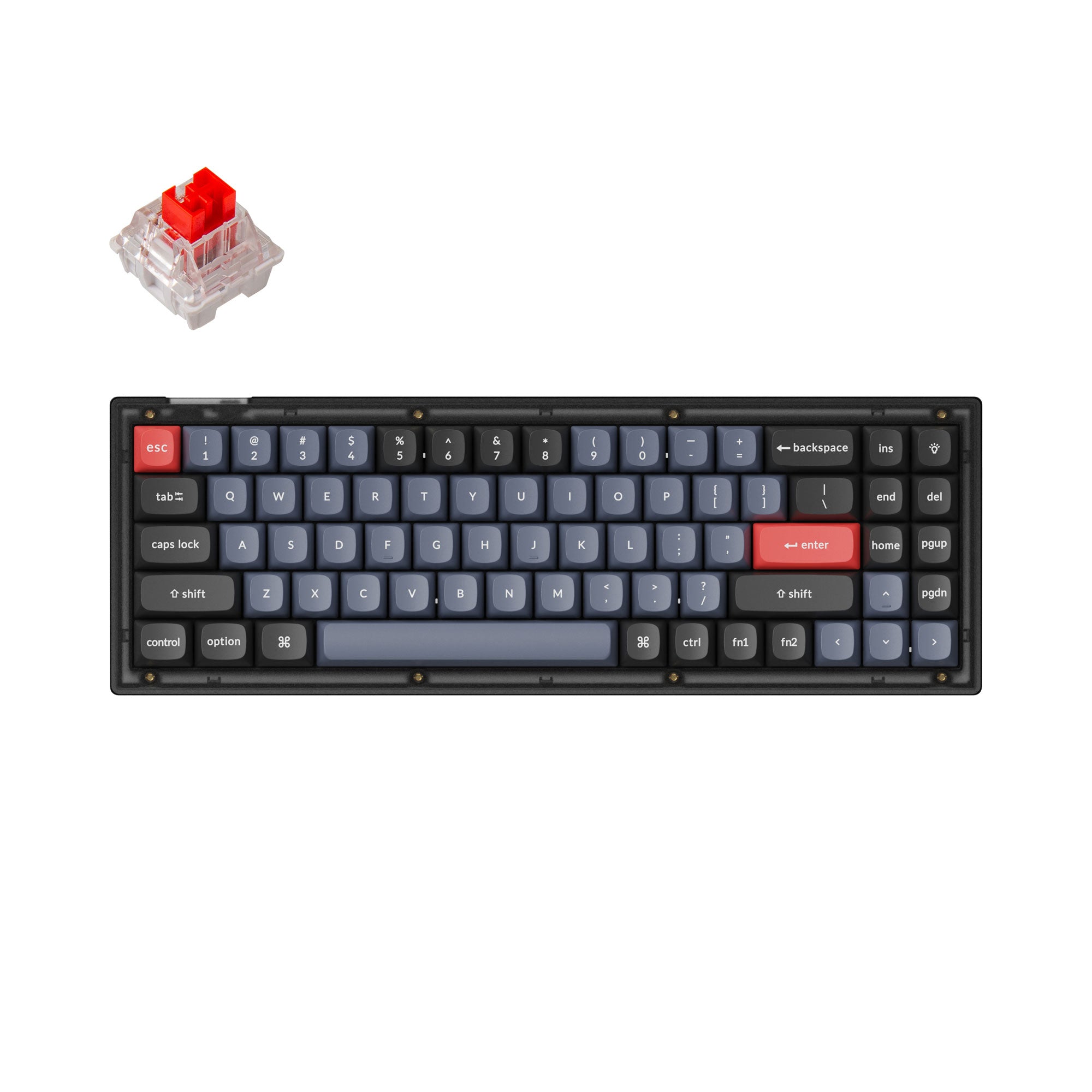 Keychron V7 QMK Custom Mechanical Keyboard – Keychron | Wireless